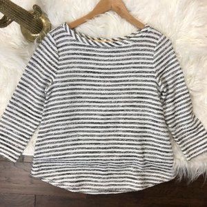 CLOSING SALE LOFT Lightweight Striped Sweater